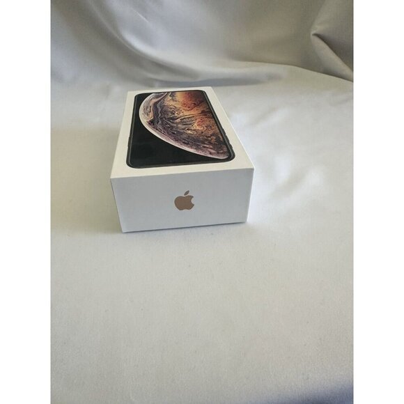 BOX ONLY 64GB iPhone Xs Max Gold Apple 🍎 Used - Picture 4 of 9